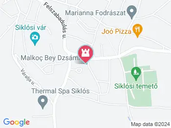 Siklósi dzsámi Siklós a térképen