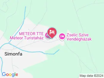Meteor Turistaház Simonfa a térképen