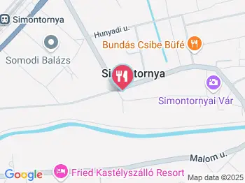 Kanyar Cukrászda & Fagyizó Simontornya a térképen