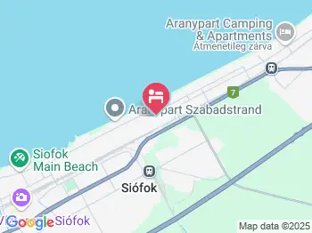 Andi-Imoletta Panzió Siófok a térképen