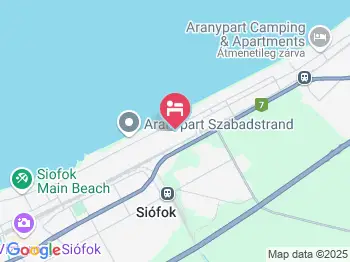 Andi-Imoletta Panzió Siófok a térképen