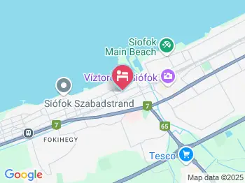 András Apartman Siófok Siófok a térképen