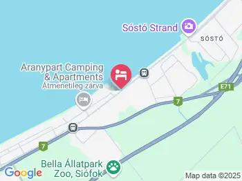 Anna Beach Villa Siófok a térképen