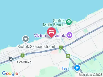 Annamária Vendégház Siófok a térképen