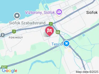 Antal Ház Siófok a térképen