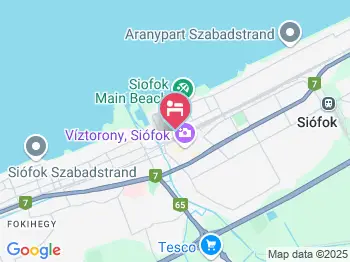 Apartman Bella Panzió Siófok a térképen