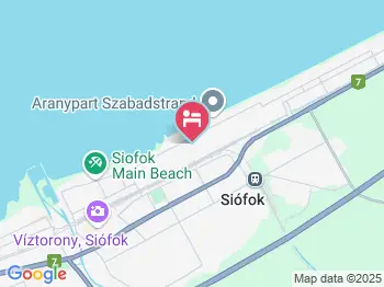 Apartman Villa Annabella Siófok a térképen