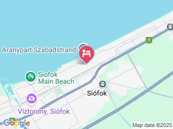 Apartman36 Siófok a térképen