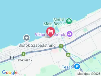 Balassa Ház Siófok a térképen