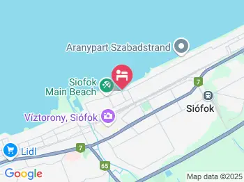 Balaton Hotel Siófok Siófok a térképen