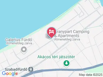 Balatontourist Aranypart Kemping & Üdülőfalu Siófok a térképen
