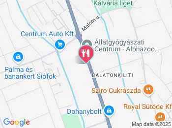 Barátság Fagyizó Siófok a térképen