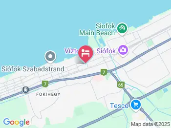 Bártfai Ház Siófok a térképen