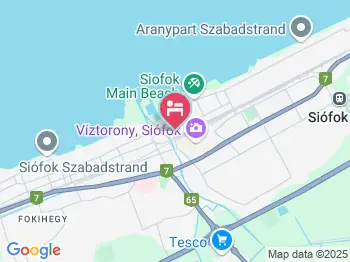 Batthyány Apartman Siófok a térképen