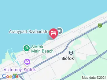 BJ81 Suite Hotel Siófok a térképen