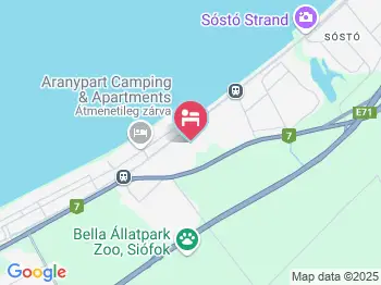 Calendula Szálloda Siófok a térképen