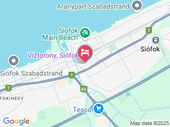 City Hotel Siófok a térképen