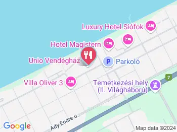 Club218 Delicatesse Siófok a térképen