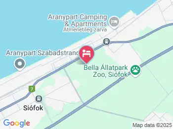 Csenge Villa Siófok a térképen