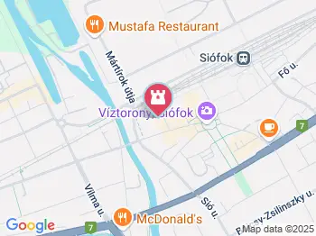 DetActive Siófok a térképen