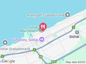 DinerM Étterem Siófok a térképen