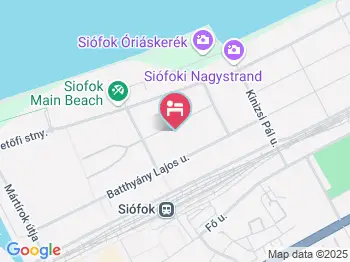 Dorina Wellness Apartman Siófok a térképen