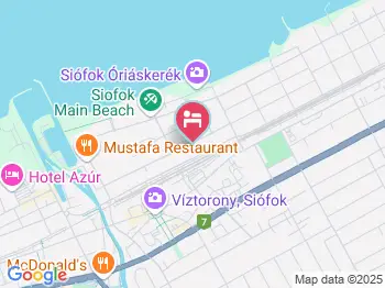 Doris Hotel Siófok a térképen
