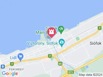 Extreme Jet Boat Siófok a térképen