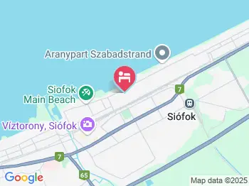 Farkas Apartman Siófok a térképen