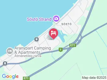 Fresh Hotel Siófok a térképen