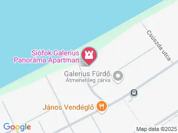 Galerius Élményfürdő és Wellness Központ Siófok a térképen