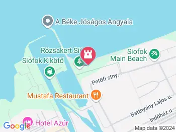 Halászok Siófok a térképen