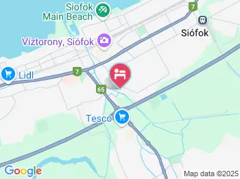 Hardi Vendégház Siófok a térképen
