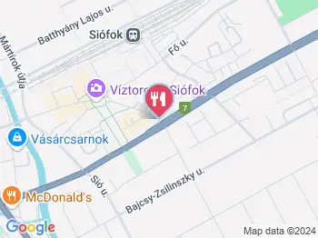 Hexa Cafe Siófok a térképen