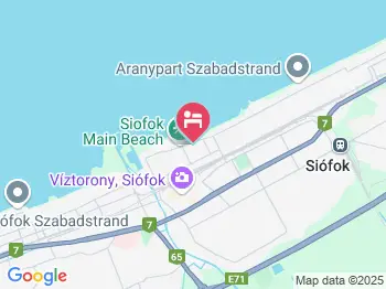 Hotel Corso Siófok a térképen