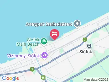 Hotel Lidó Siófok Siófok a térképen