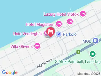 Hotel Magistern Konferencia & Wellness Siófok a térképen