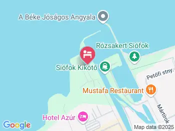 Hotel Móló Siófok a térképen
