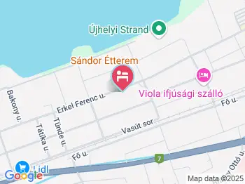 Hotel Natura Siófok a térképen