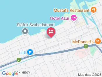 Hotel Nostra Siófok a térképen