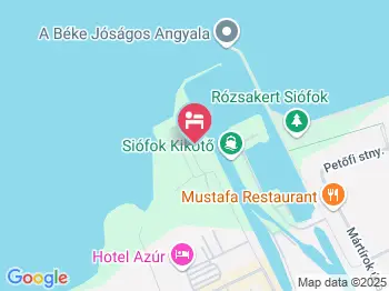 Hotel Yacht Wellness & Business Siófok a térképen