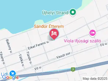 Hotel Korona Siófok Siófok a térképen