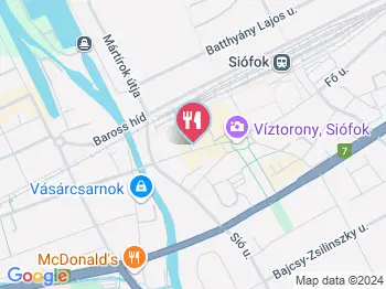 Ice Cream Zagreb Siófok a térképen