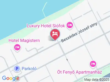Irén Apartman Siófok Siófok a térképen