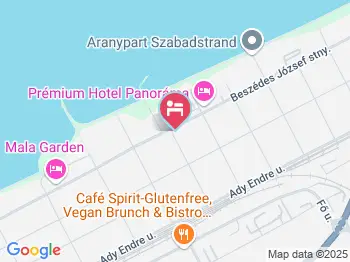 Irsai Apartman Siófok a térképen