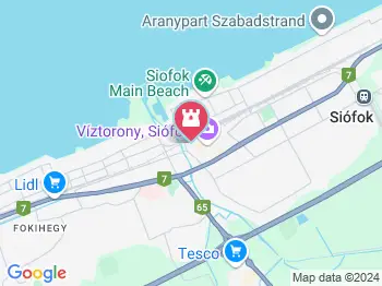 Játékbirodalom játszóház Siófok a térképen
