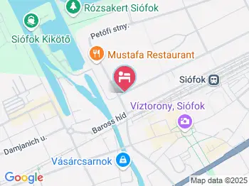 Jókai Villa Hotel Siófok a térképen