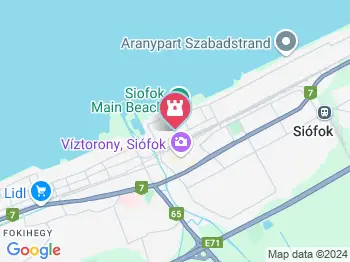 Kálmán Imre Kulturális Központ Siófok a térképen