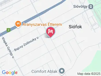 Kati Apartman Siófok a térképen