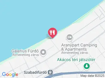 Két Nyúl Grillkert Siófok a térképen